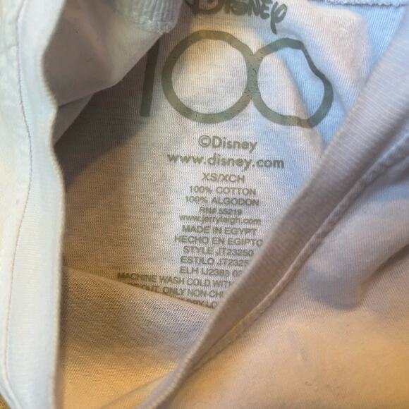 Disney Women’s XS LILO and Stitch 100 Years Of Wonder Crop Top - Picture 4 of 5